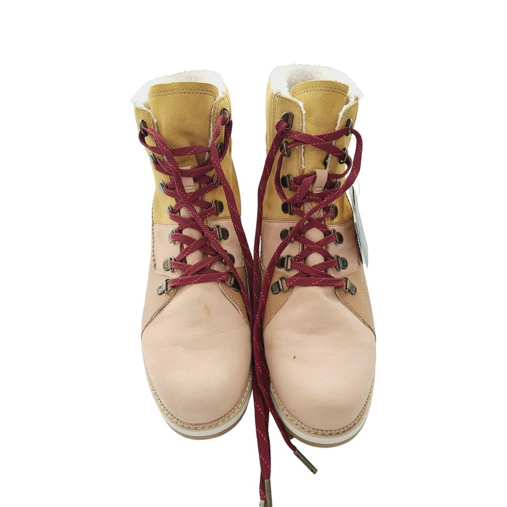 Toms‎ Waterproof Honey Oiled Nubuck / Suede Boots Size 12